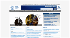 Desktop Screenshot of inaoep.mx